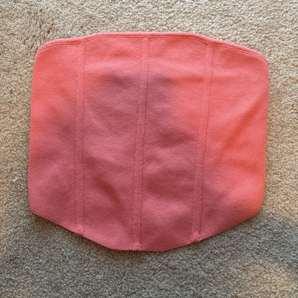Pacsun La hearts corset Coral tub top
